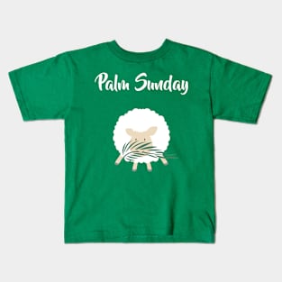 Palm Sunday Lamb Of God Kids T-Shirt